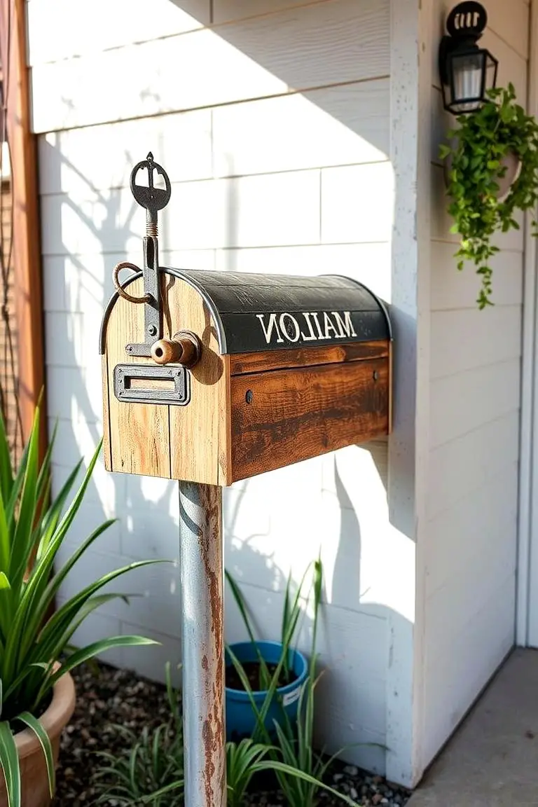 Eco-Friendly Upcycled Mailbox