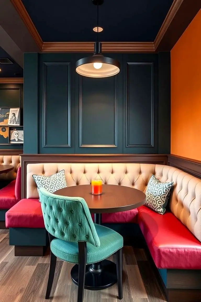 Upholstered Comfort Banquette