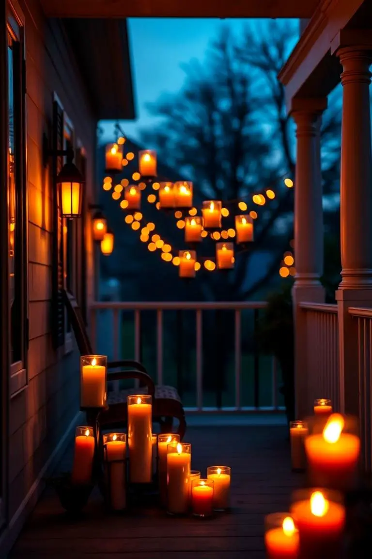 Candlelit Autumn Ambiance