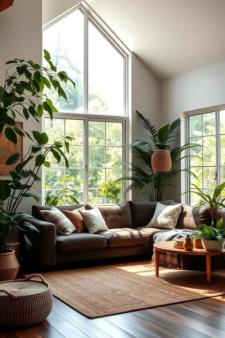 Nature-Inspired Decor with Greenery