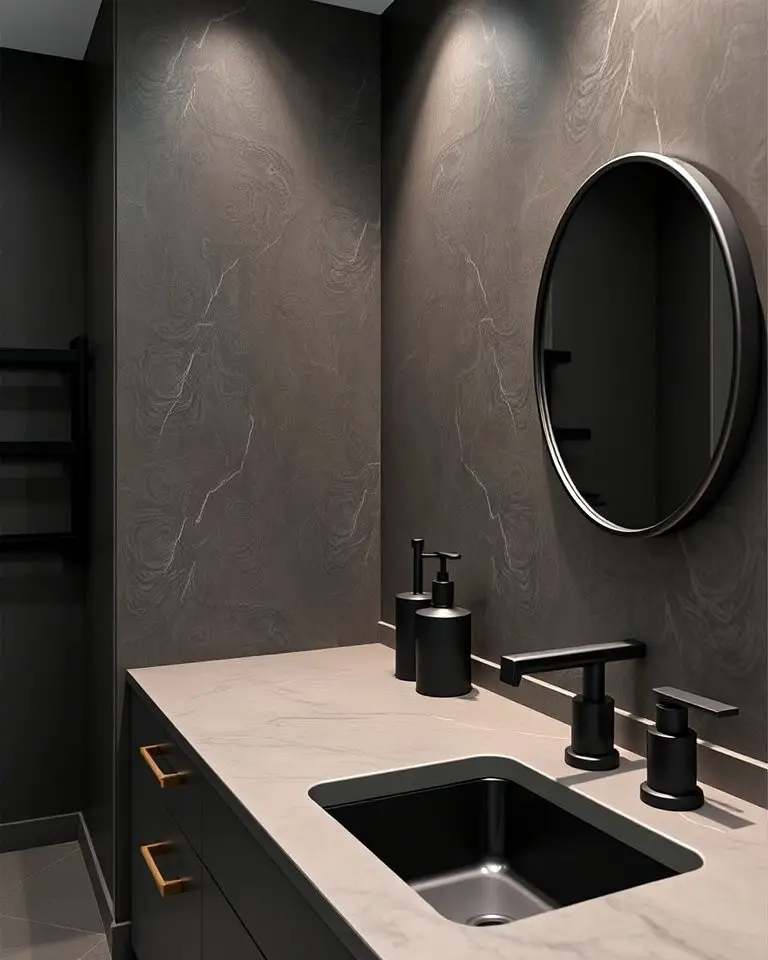 Matte Black Fixtures