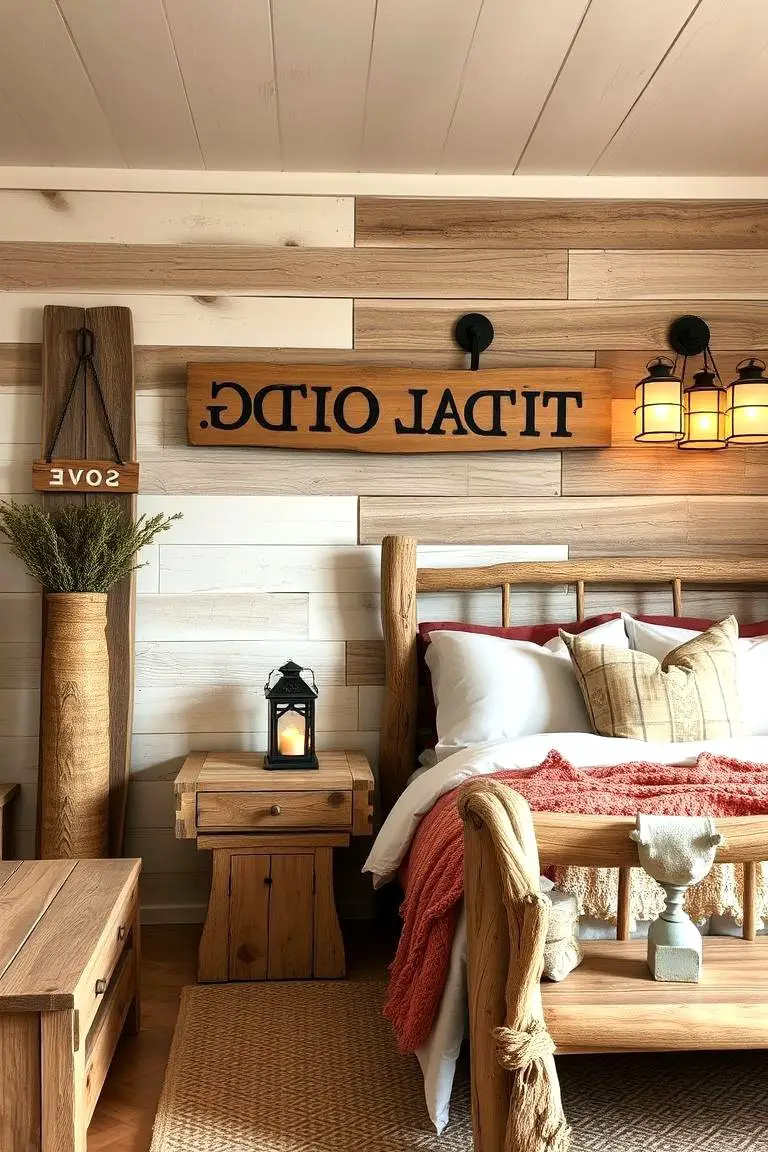 Driftwood Décor and Rustic Elements