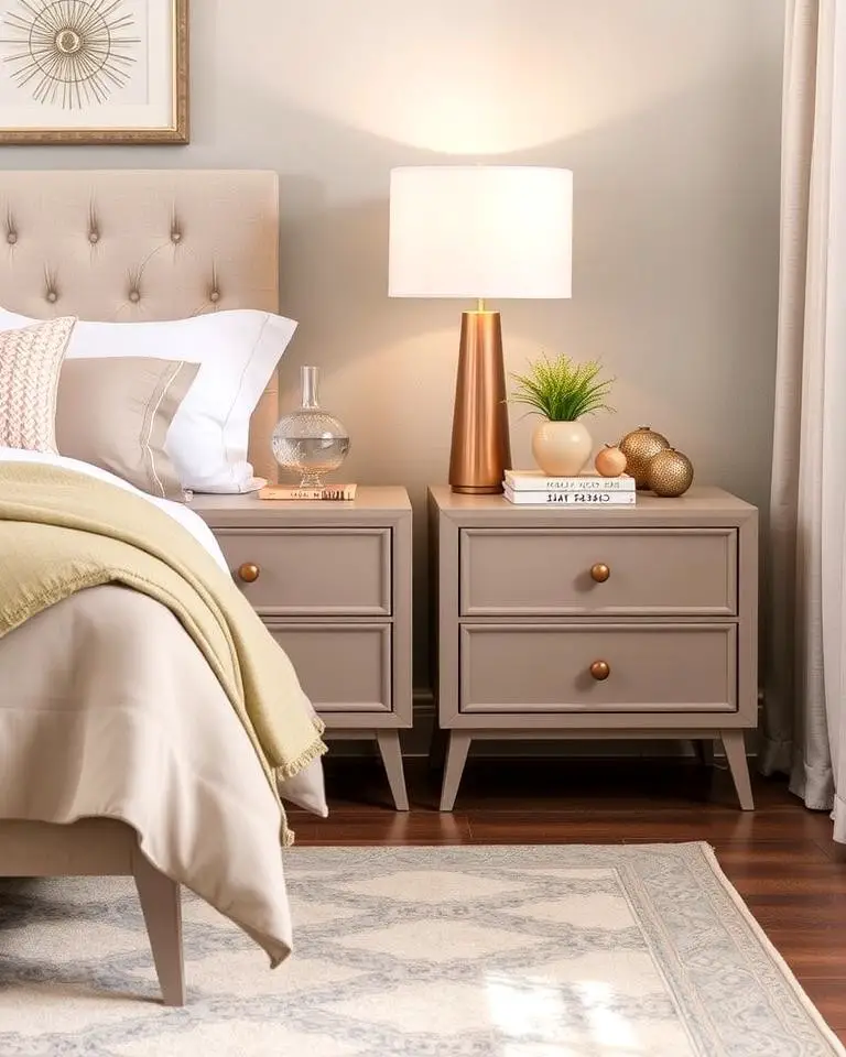 Taupe Nightstands