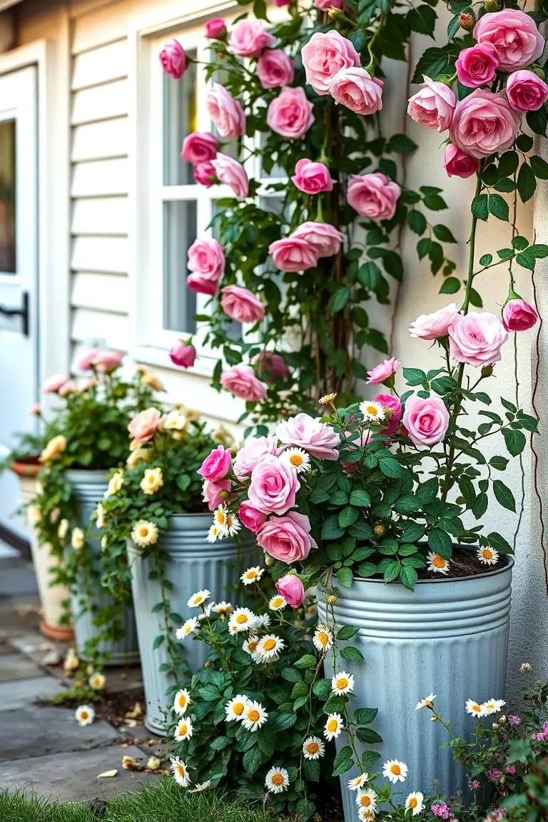 Cottage Charm Container Garden