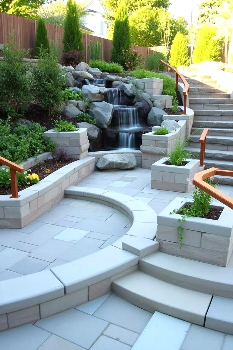 Integrated Seating Steps