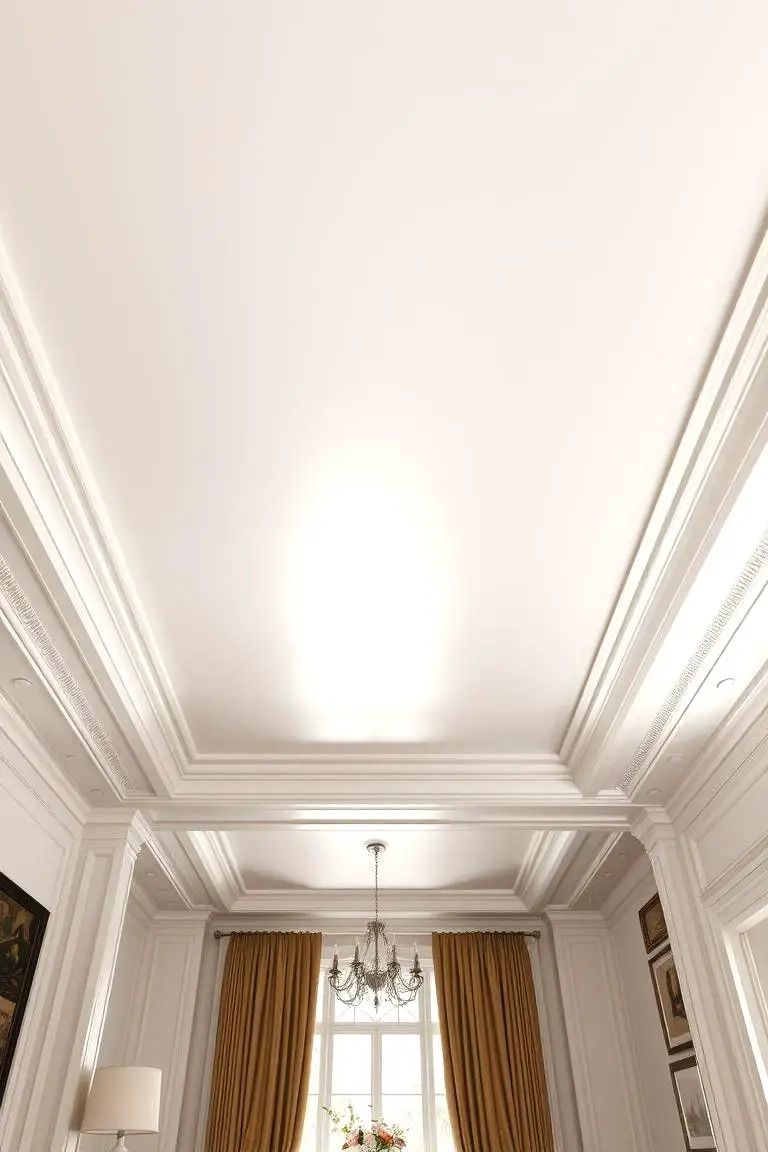 Elegant White Ceiling