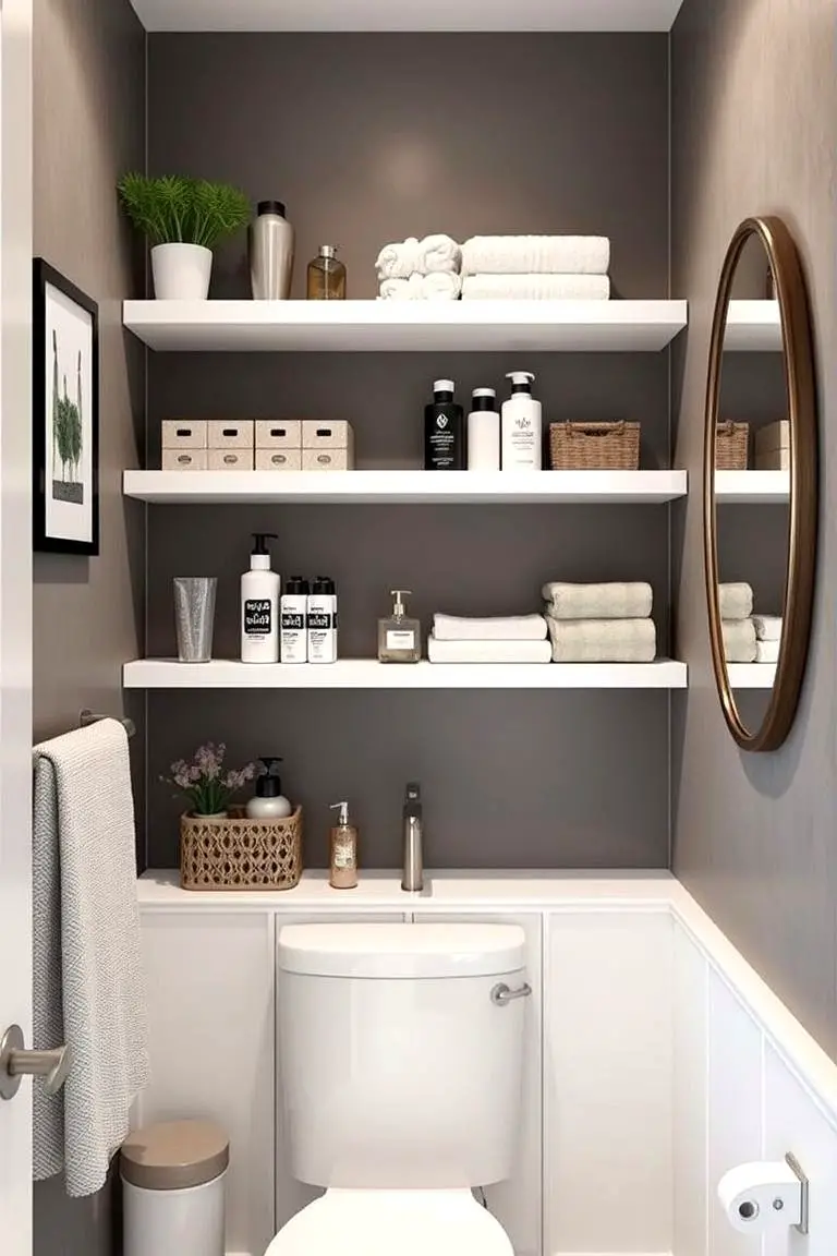 Stacked Shelf Display