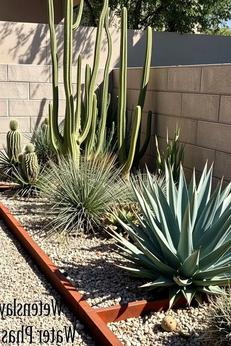 Xeriscape Drought Garden