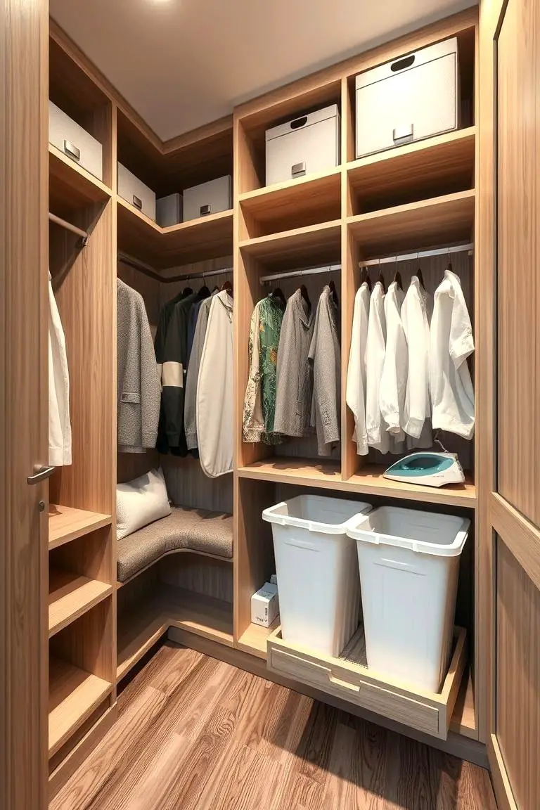 Multi-Functional Closet