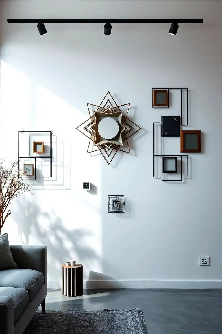 Dynamic 3D Wall Sculptures