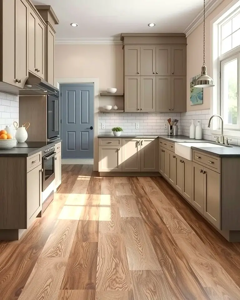 Textured Vinyl Planks for Practical Style