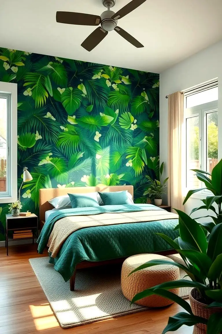 Lush Foliage Walls