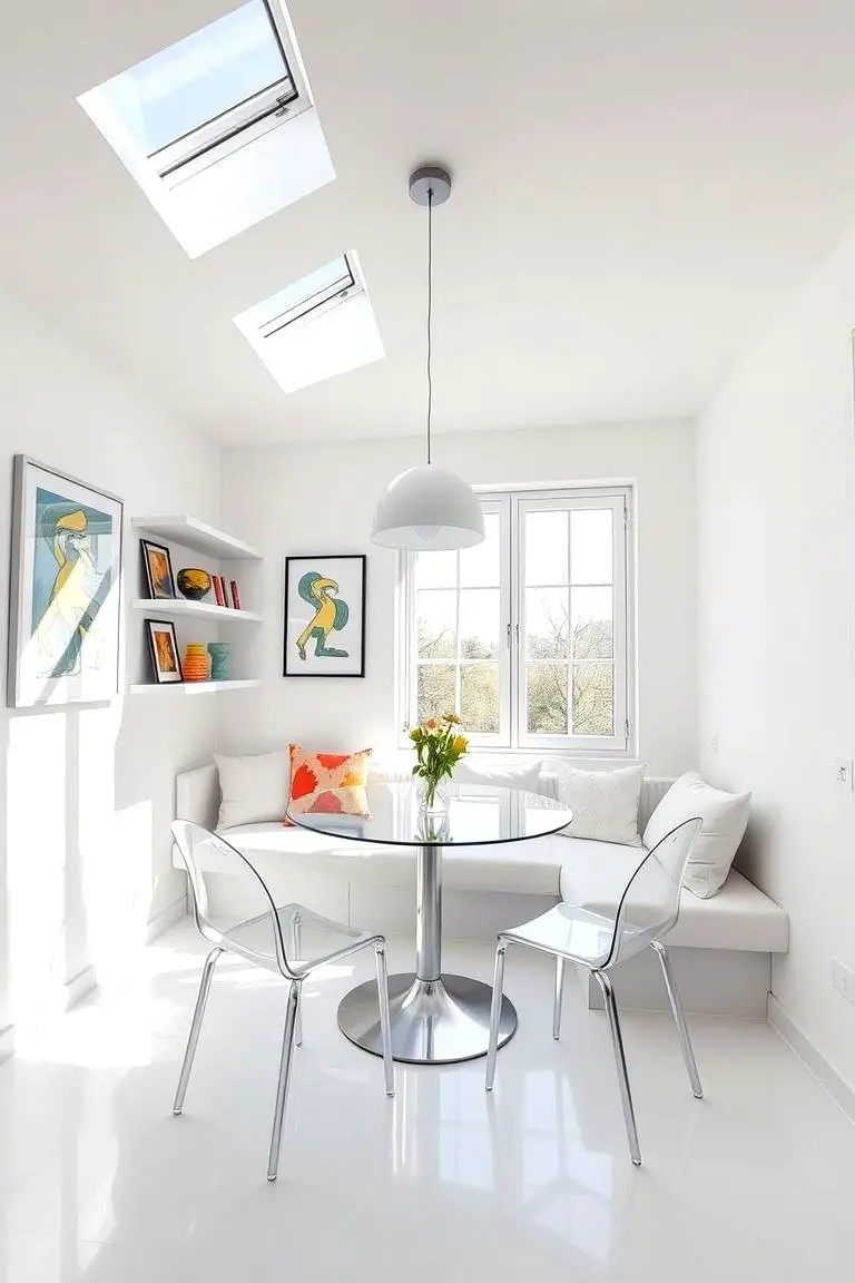 Bright and Airy Breakfast Nook