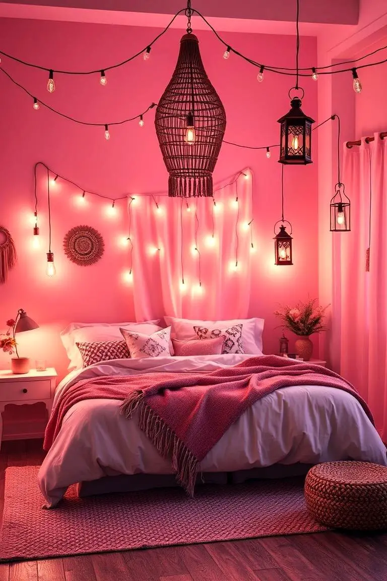 Bohemian Lighting and Warm Glow