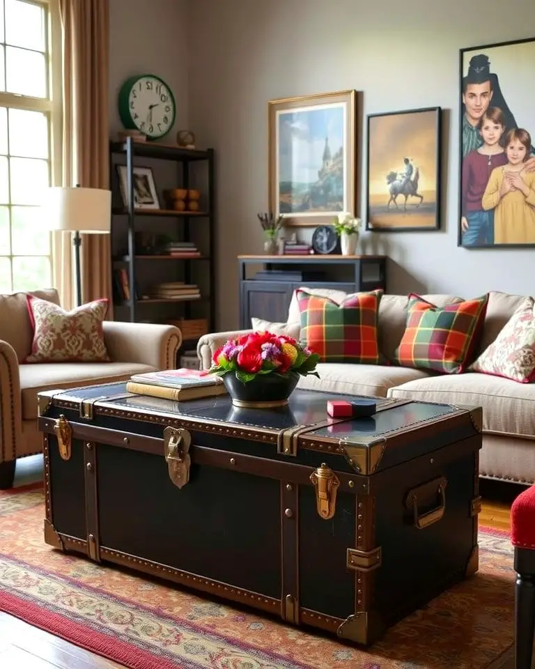 Steamer Trunk Coffee Tables