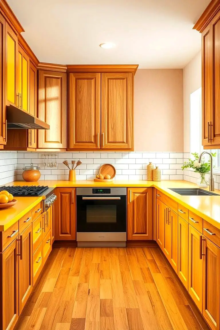 Vibrant Mustard Highlights