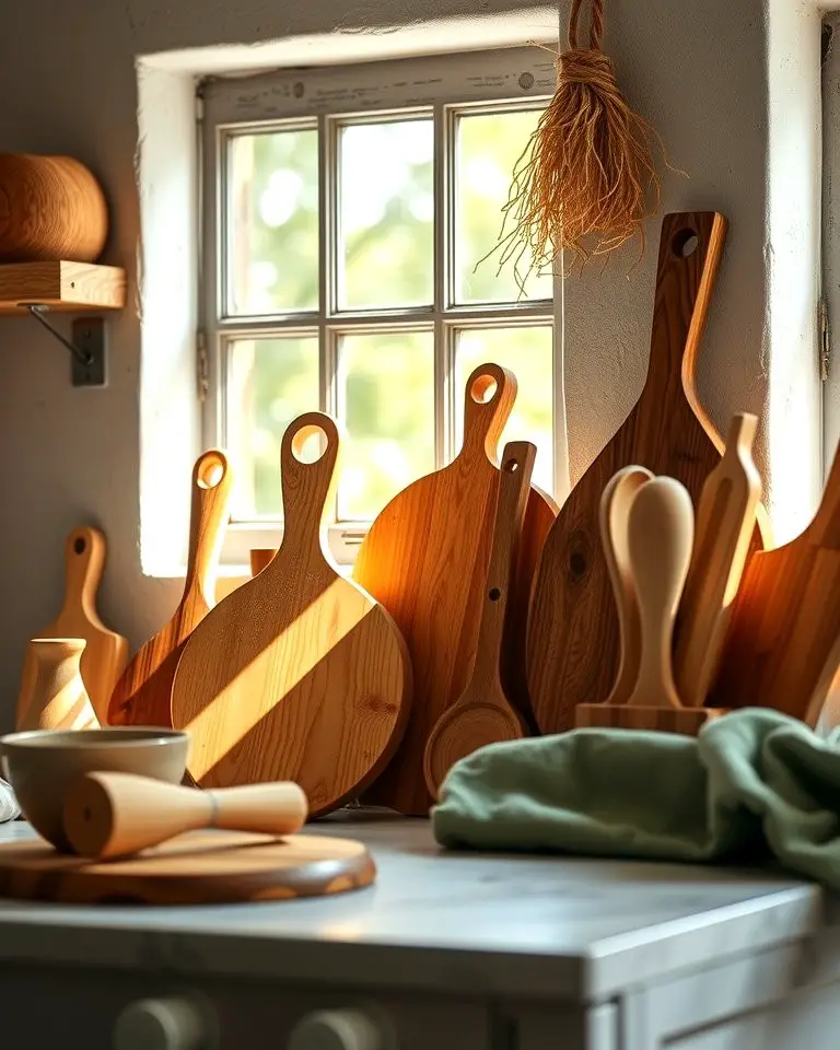 Wooden Utensils and Tools