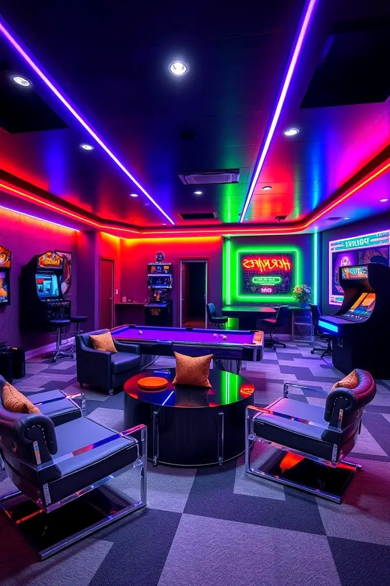 Exciting Game Room