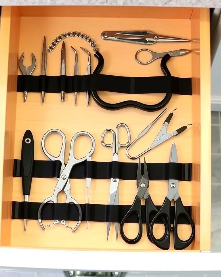 Magnetic Strips for Metal Tools