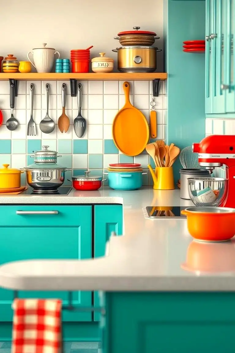 Retro Kitchenware Charm