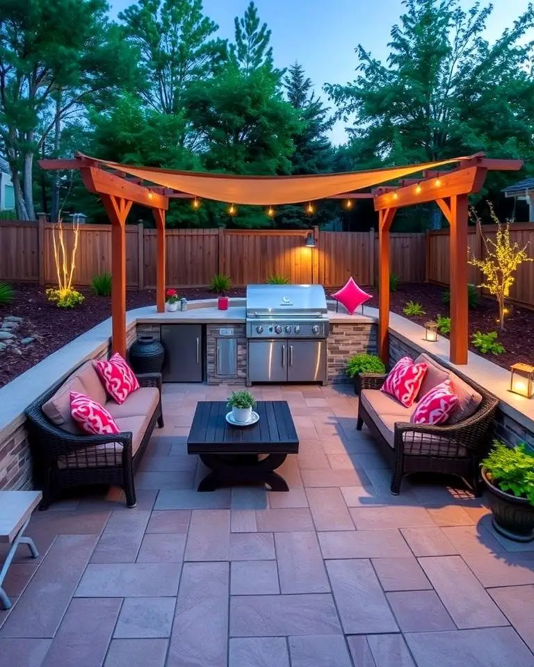 Built-In Barbecue Area