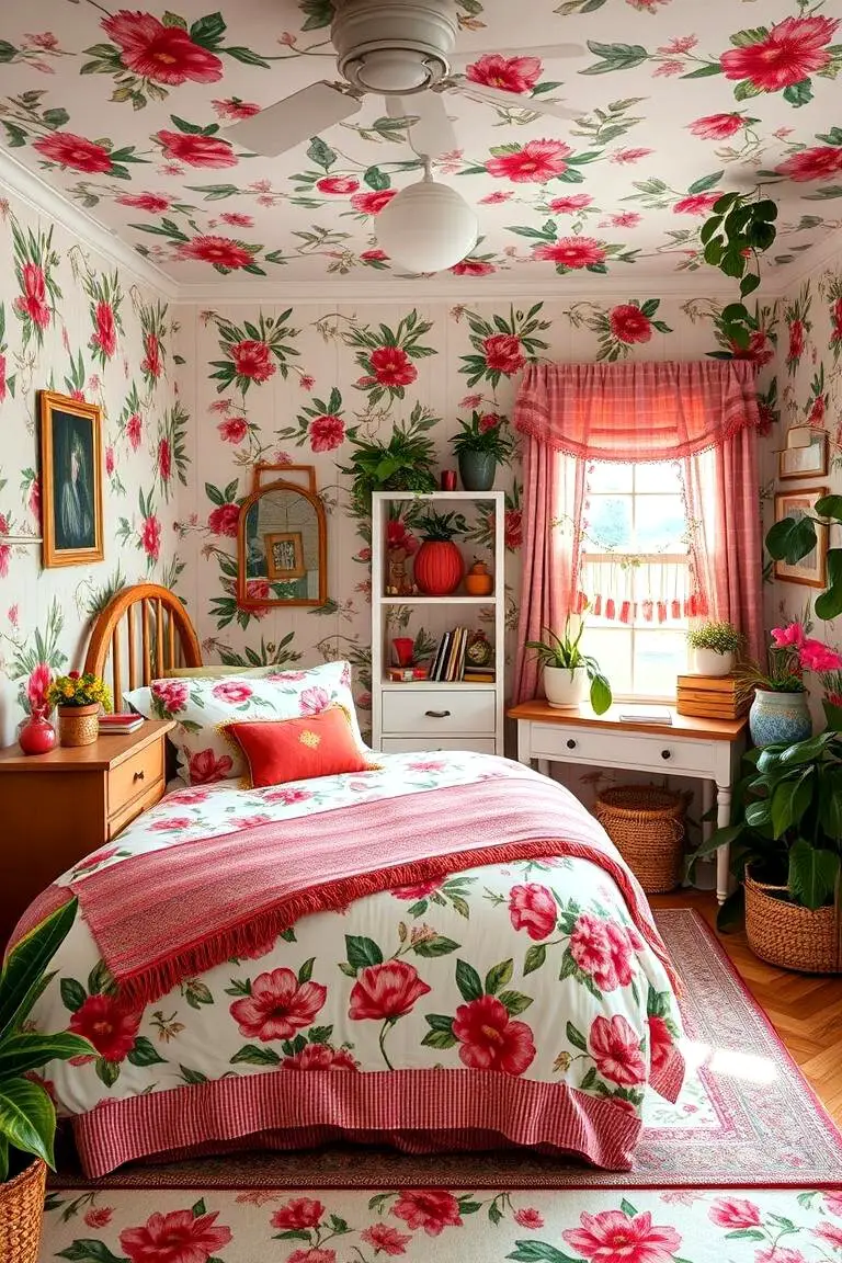 Lively Floral and Foliage