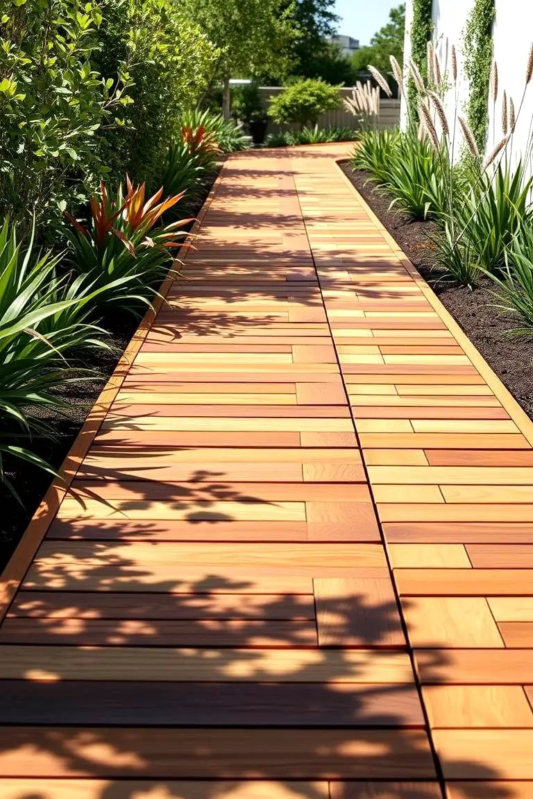 Modern Art Walk Path