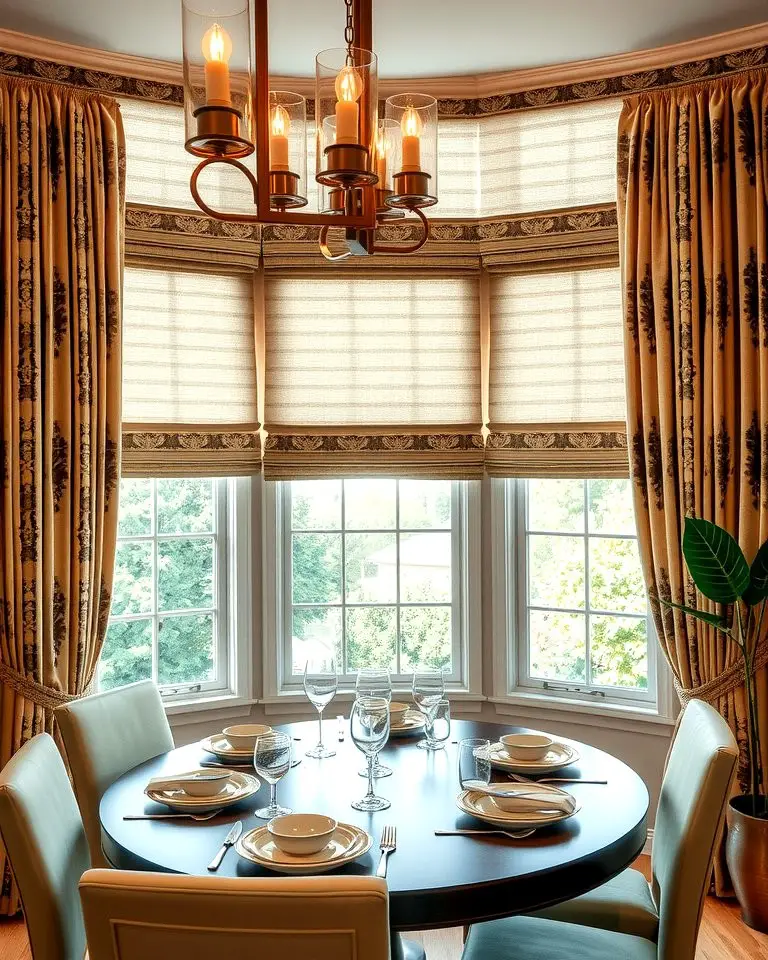 Layered Window Treatments for Versatility