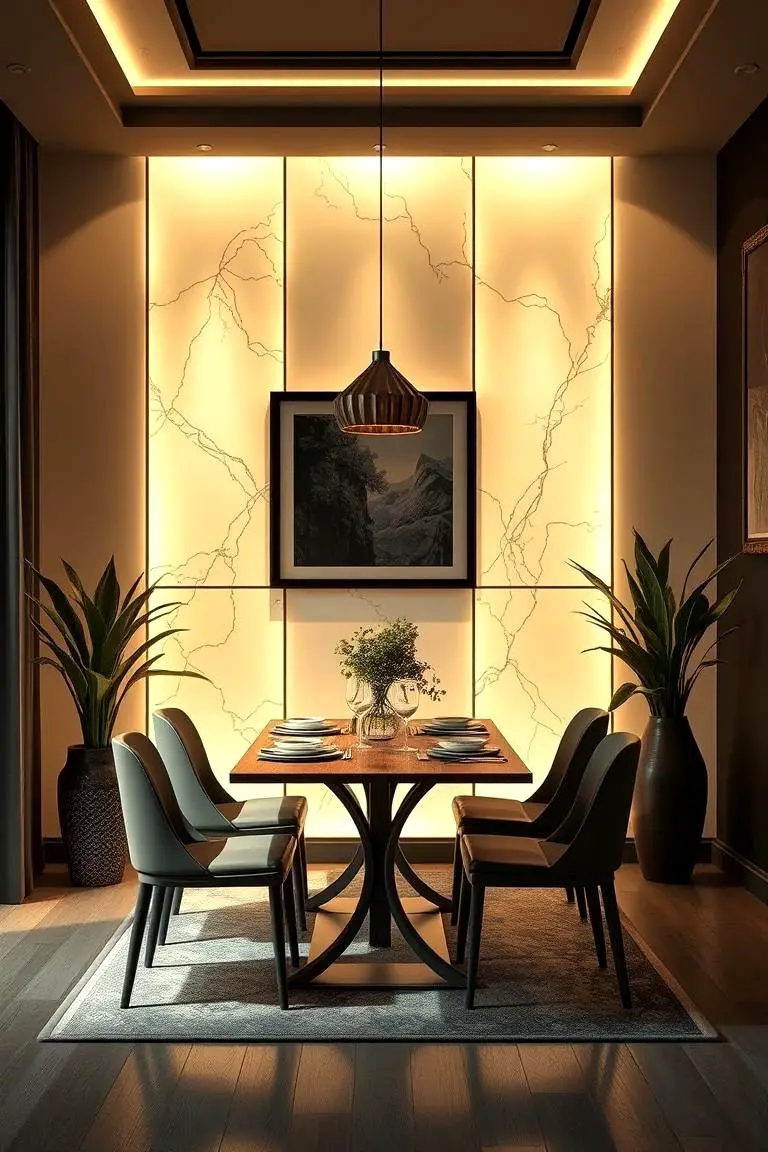 Backlit Wall Illumination