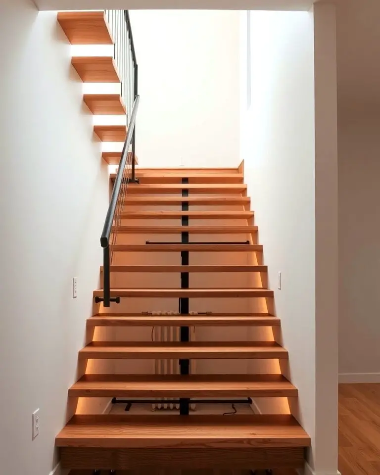 Open Risers for a Contemporary Look
