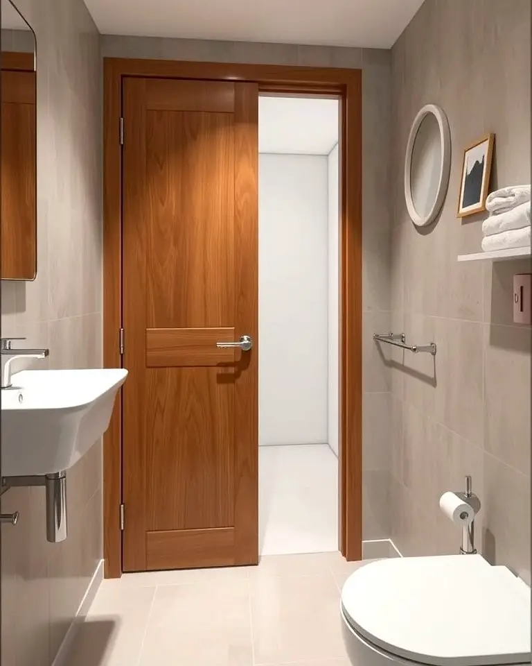 Pocket Door for Space Optimization