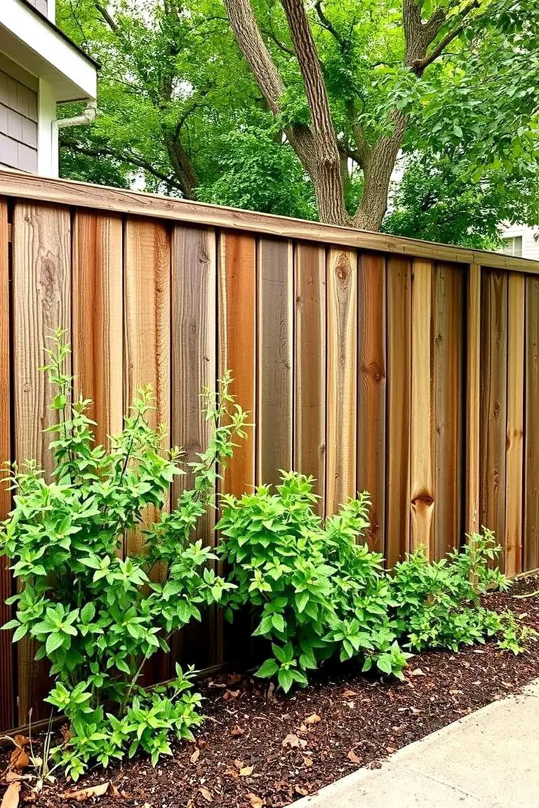 Reclaimed Timber Fence