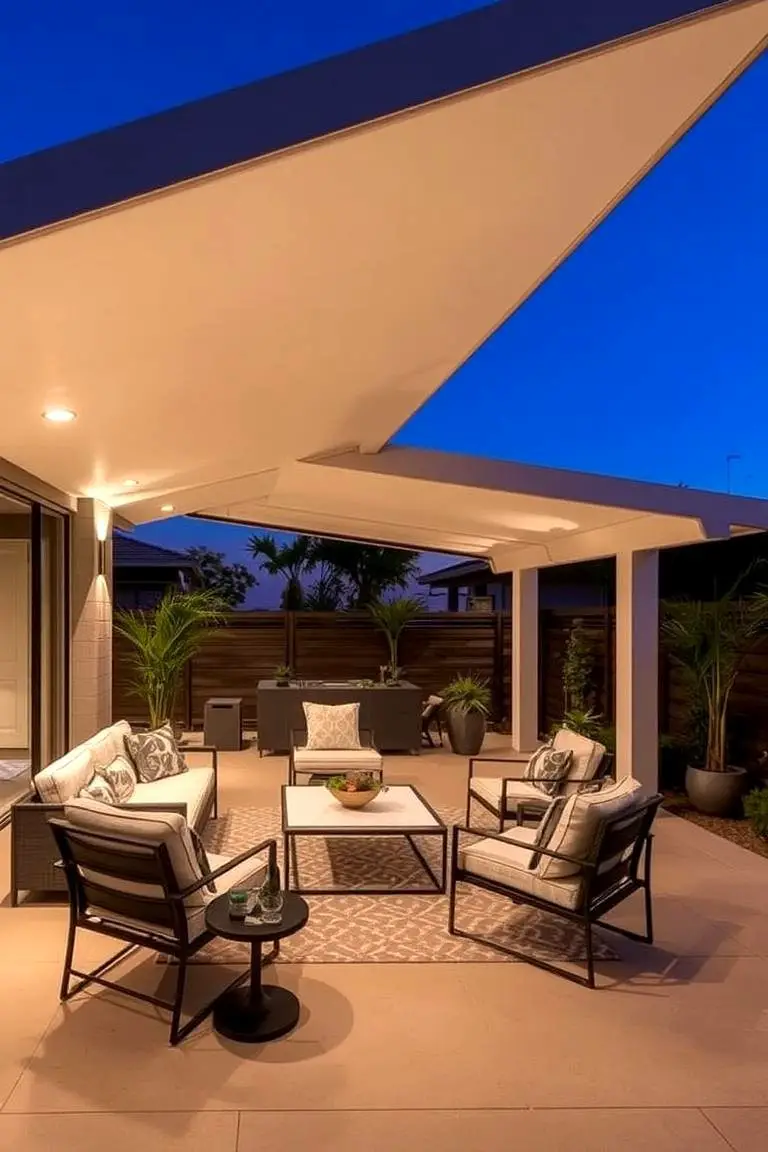 Sleek Canopy Oasis