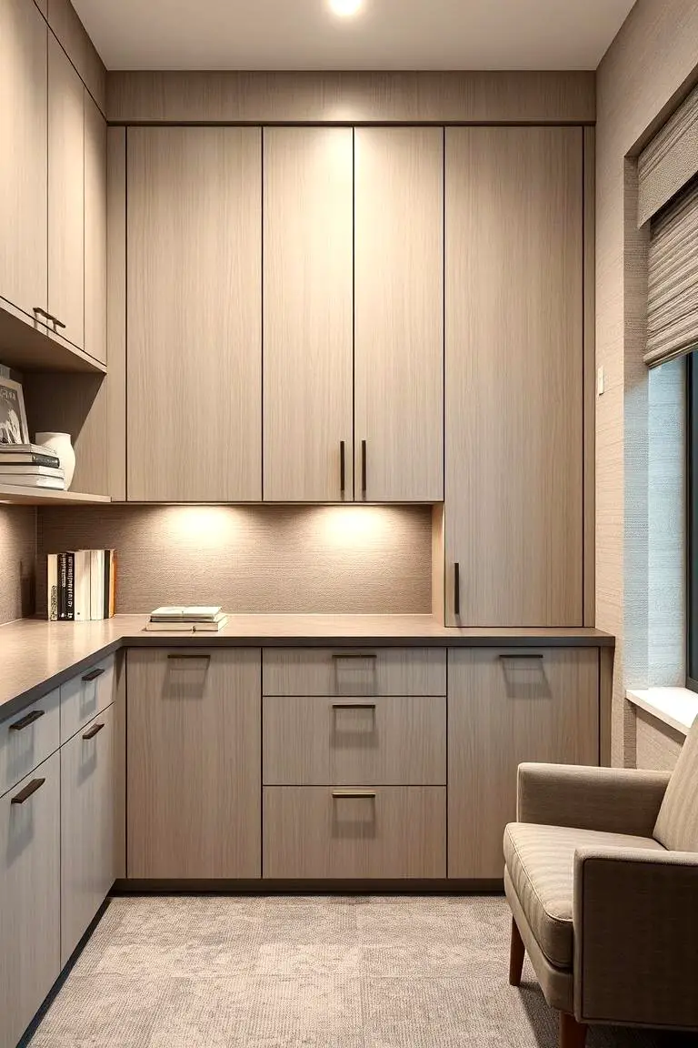 Hidden Door Storage Solutions