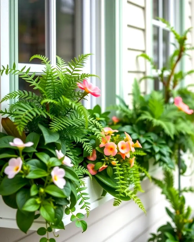 Shade-Loving Plant Displays