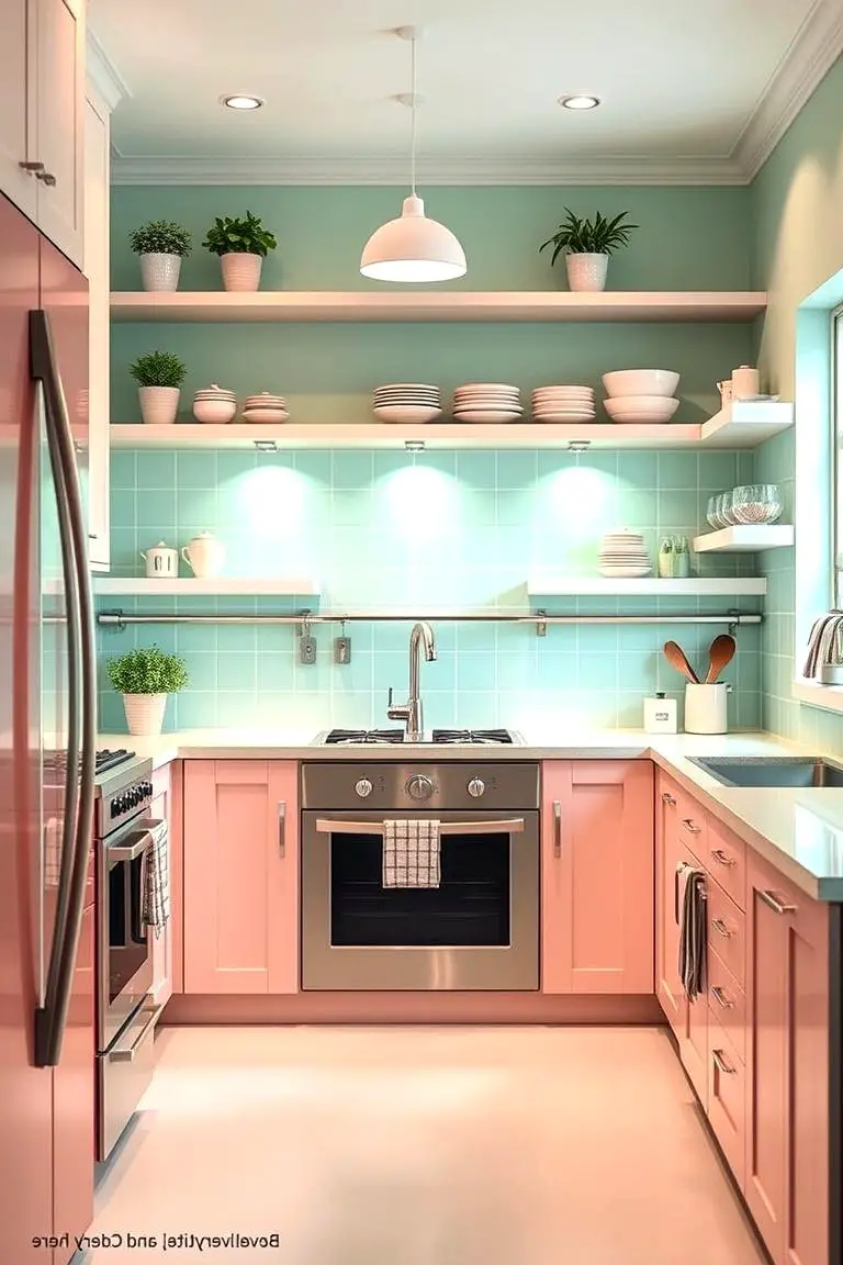 Pastel Kitchen Charm
