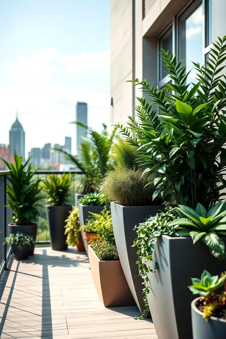 Urban Oasis Container Garden