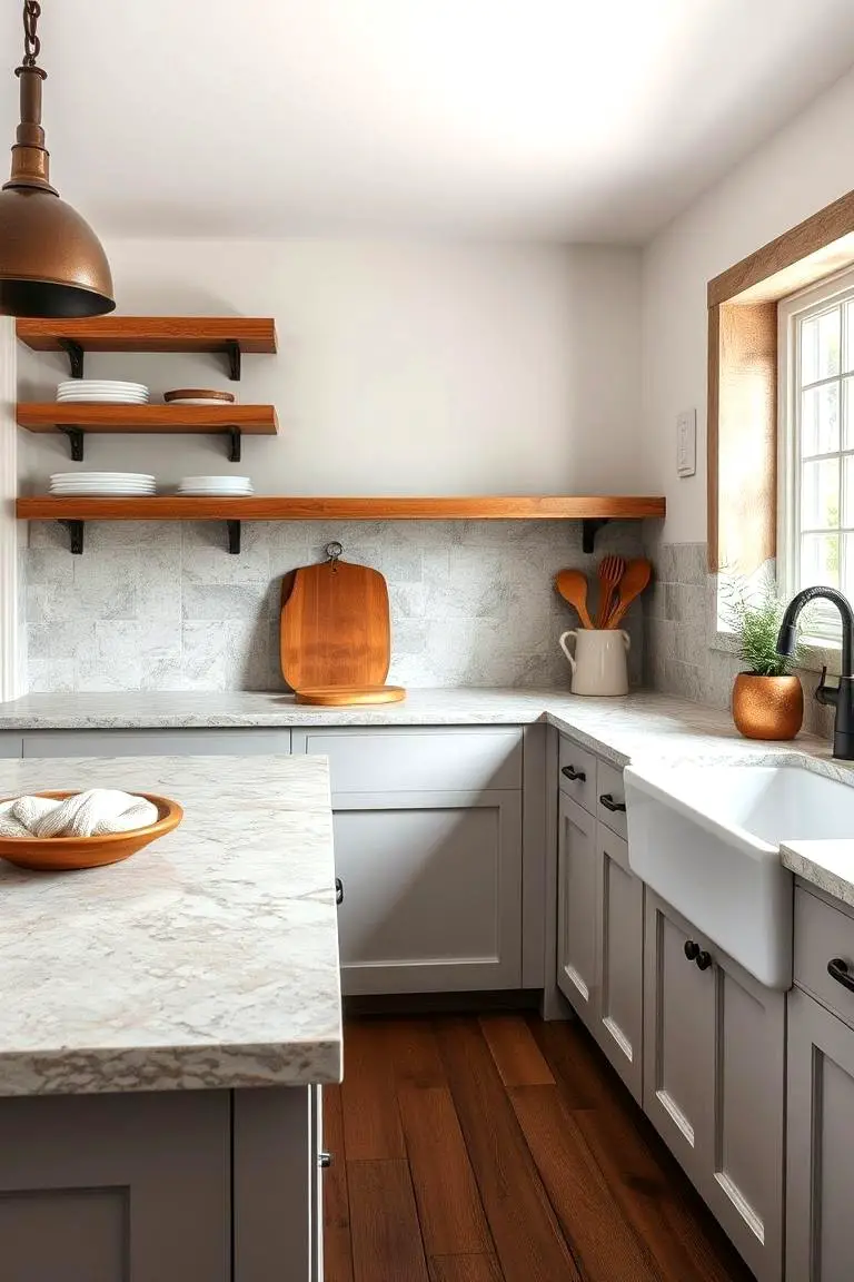 Weathered Stone Countertops