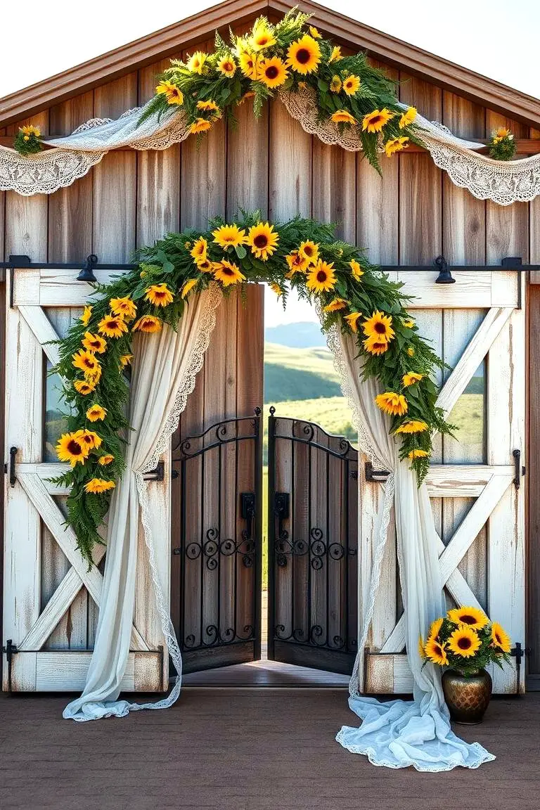 Country-Inspired Backdrops