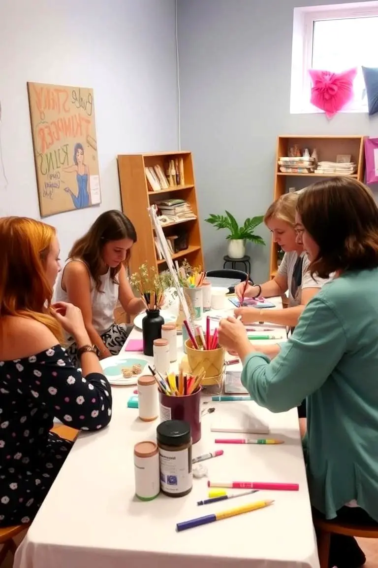 Artistic DIY Craft Corner