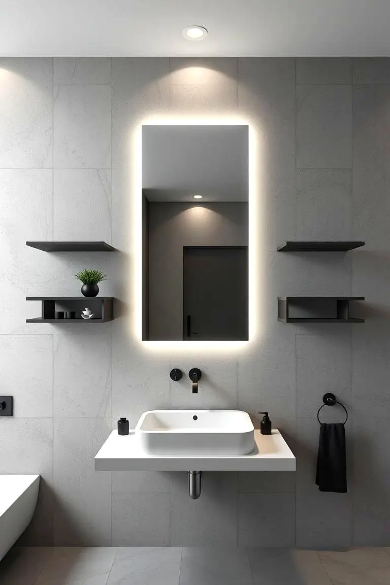 Floating Illusion Mirror