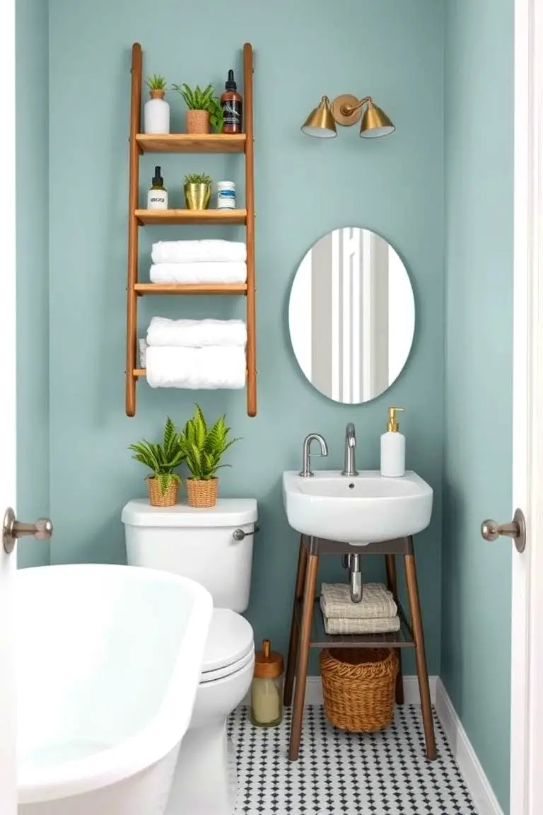 Decorative Ladder Rack