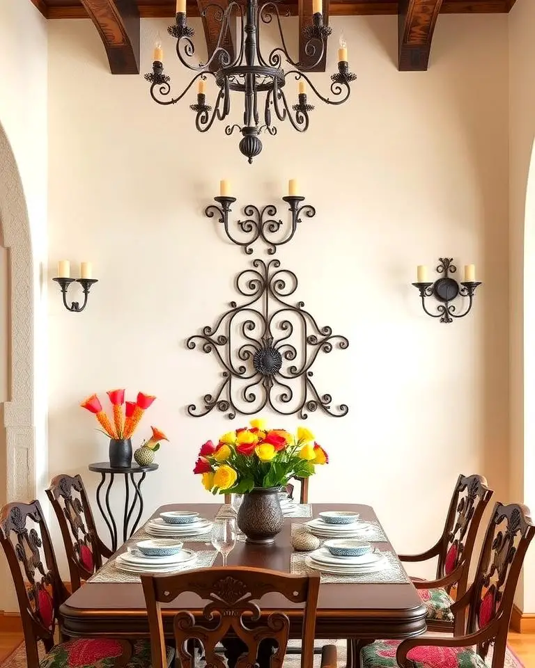 Wrought Iron Wall Decor