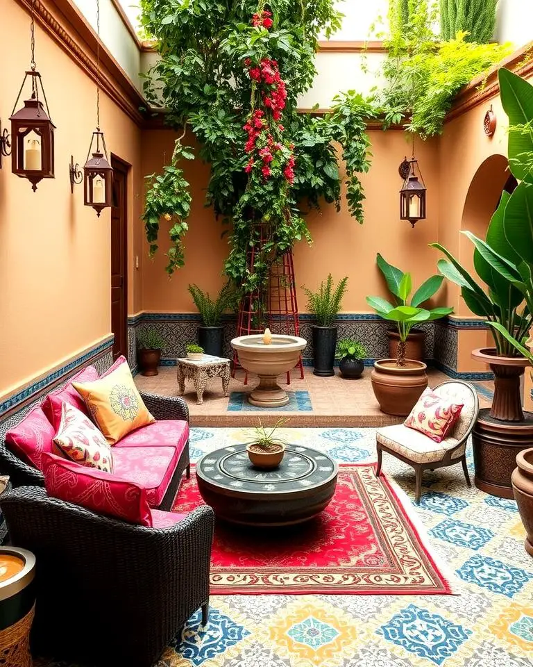 Moroccan-Inspired Patio