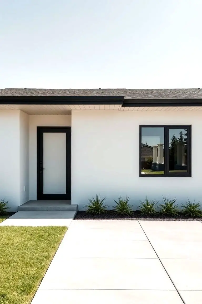 Minimalist Exterior Trim