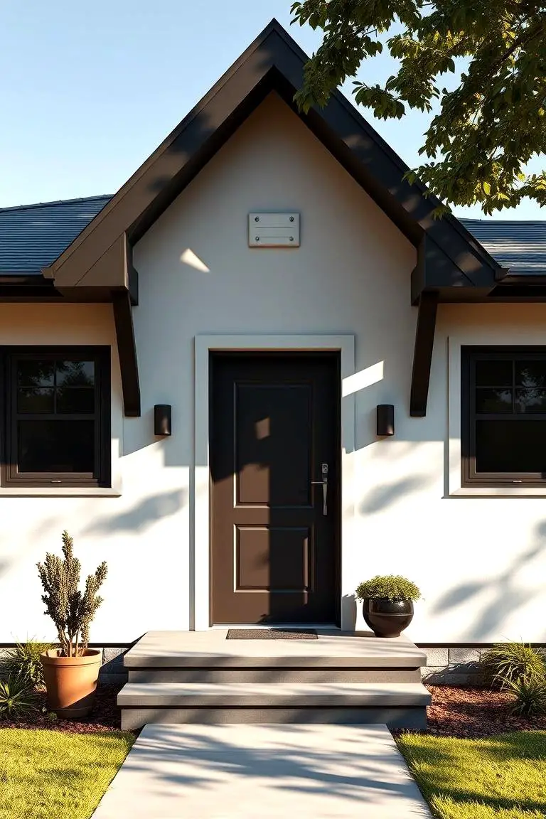 Simple Yet Bold Front Door