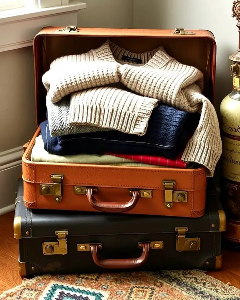 Repurpose Vintage Suitcases