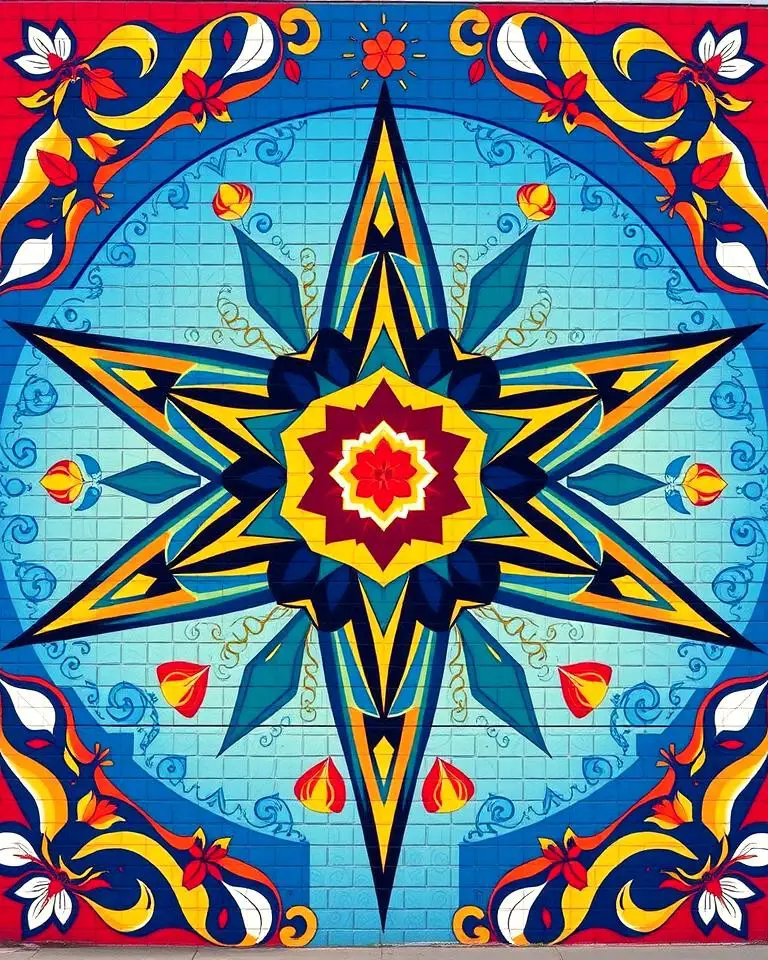 The El Paso Star Mural, El Paso